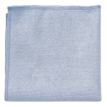 Rubbermaid® Commercial Microfiber Cleaning Cloths, 12 X 12, Blue, 24-pack freeshipping - TVN Wholesale